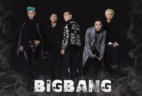 Bigbang Korean Boy Band Music Poster 4595
