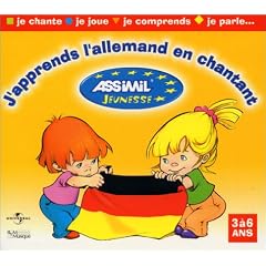 J'apprends l'allemand avec Pilou - 3 � 6 ans