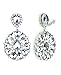 Women's Evening Gala Bridal Prom Wedding Clip On Earrings