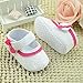 DZT1968® Baby Girl White Soft Sole Mary Jane Shoes Prewalker Sneakers (0~6 Months)