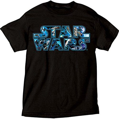 Star Wars Plus Size Mens T Shirt - Black