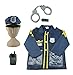 Police Officer Costume - iPlay, iLearn Police Officer Costume Role Play Costume Set