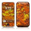 Digital Orange Camo Design Protector Skin Decal Sticker for Apple 3G iPhone / iPhone 3GS 3G S
