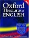 Oxford Thesaurus Of English