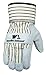 Wells Lamont Leather Work Gloves with Safety Cuff, Suede Palm, Large (4000L) , Grey