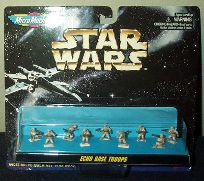Star Wars Micro Machines Echo Base Troops Collection
