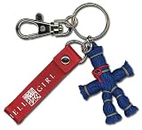 Hell Girl Straw Doll 3D PVC Keychain