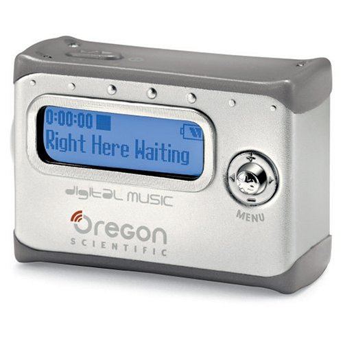 Oregon Scientific MP100/GY256C 256MB Pendant MP3 Player Grey