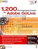 1200 Homepage Vorlagen für Adobe GoLive 1200 Homepage Vorlagen für Adobe GoLive
