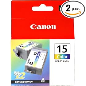 Canon BCI-15 Color Ink Cartridge