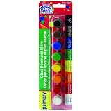 DecoArt DAPK218-B Americana Gloss Enamel Paint Pots, Primary,