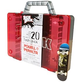 Tech Deck TD Storage Case with Board (Colors may very)