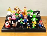 Lujex(TM)18pcs Set 1-3" Super Mario Bros Figure Toy Doll Pvc Figure CollectorsIMAGE