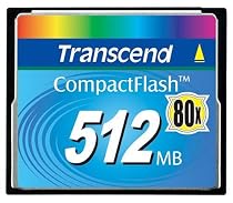 Transcend Ultra Speed - Flash memory card - 512 MB - 80x - CompactFlash Card