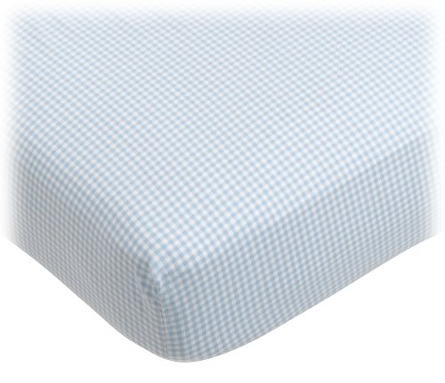 51R0V0KC69L Tadpoles Classic Gingham Fitted Sheets   Set/2   Blue