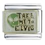 Take Me To Elvis Italian Charms Bracelet Link