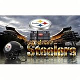 Pittsburgh Steelers Sublimated 18"x30" Door Mat