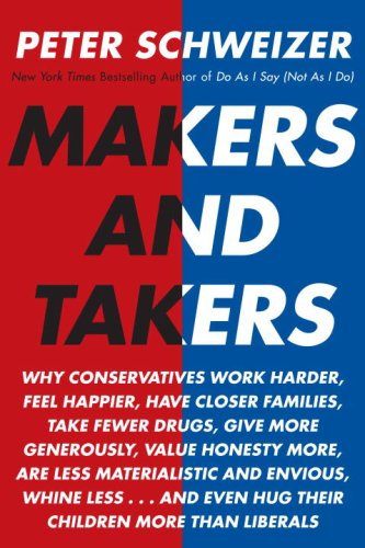 Makers and Takers: Why conservatives work harder, feel happier, have closer families, take fewer drugs, give more generously, value honesty more, are less materialistic and under General in The Books Store