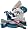 Bosch 3915 10-inch Slide Compound Miter saw-inchcludes Dust Bag and Work Clamp