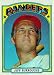1972 Topps #191 Jeff Burroughs RC - Texas Rangers (RC - Rookie Card)(Baseball Cards)