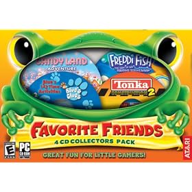 Favorite Friends 4-Game Collectors Pack: Freddi Fish - The Case of the Haunted... by Atari