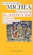 L'empire du moindre mal : Essai sur la civilisation lib�rale