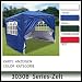 LOUTOFF NEU Faltzelt Pavillon + 4 Seitenwände 3x3M 3030B