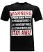 Warning Men's Funny T-Shirt