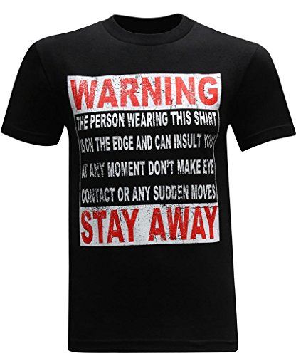 Warning Men's Funny T-Shirt