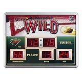 14"x19" ScoreBoard/Clock/Therm (NG)- Minnesota Wild