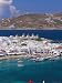 Aerial View of Mykonos (Hora) and Harbour, Mykonos (Mikonos), Cyclades Islands, Greece Photographic Poster Print by Marco Simoni, 18x24