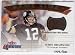 2001 Fleer Game Time Fame Time 1 Terry Bradshaw Pittsburgh Steelers(Piece of Authentic Game Worn Jersey - Serial #D To 100 - Football Cards)