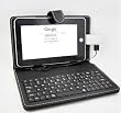 SANOXY Slim 7 Inch Faux Leather Keyboard Case for Tabletpc Epad Apad MID Laptop Notebook Usb2.0 Stylus Stand