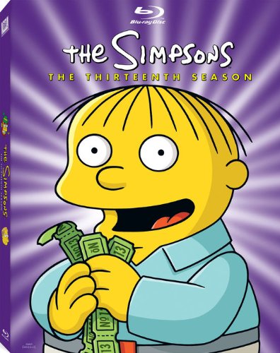 Cover art for  The Simpsons: The Thirteenth Season [Blu-ray]
