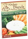 Kitchen Blends Garden Select Vegetable Dip Mix, 1.2-Ounce Packages (Pack of 4)