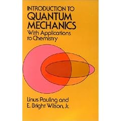 Introduction to Quantum Mechanics with Applications to Chemistry (Dover Books on Physics)