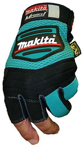 Tools: Makita 845043 A MForce1 Framers Fingerless Work Gloves   XL