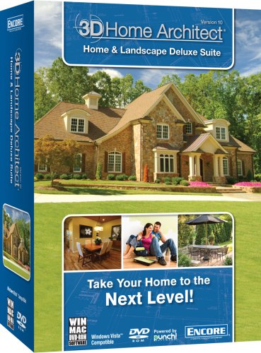 3D Home Architect Home & Landscape Design Suite v10 SB