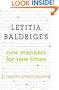 Letitia Baldrige's New Manners for New Times: A Complete Guide to Etiquette