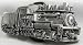 Engine # 9 Train Railroad Locomotive Belt Buckle