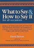 What to Say and How to Say It for All Occasions