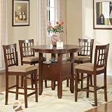 Cappuccino Counter Height Dining Room Set by World Imports