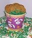 Gourmet Food : Scott's Cakes 1 lb. Brownie Chunk Cookies in a Purple Bunny Pail