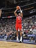 Philadelphia 76ers v New Jersey Nets: Andre Iguodala Photographic Poster Print by David Dow, 42x56