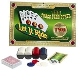 Let It Ride and Three Card Poker Casino Card Game Set 51R182Y562L. SL160 Let It Ride and Three Card Poker Casino Card Game Set