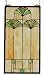 LAMPS BEAUTIFUL Tiffany Style Craftsman Mission Ginkgo Stained Glass Window by Meyda Tiffany--Excellent customer service--see our feedback.