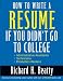 Book How to Write a Resume if You Didn't Go to College