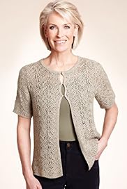 Classic Collection Crochet Knitted Cardigan