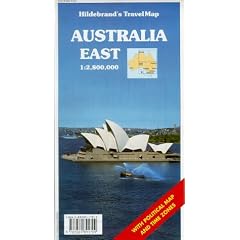 Hildebrand's Urlaubskarten, Australia East (Hildebrand Maps)