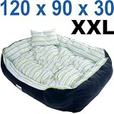 HB14XXLBlau Heimtierbett Gr. XXL (120x90x30cm)